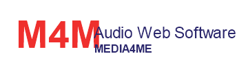 M4M Audio Web Software